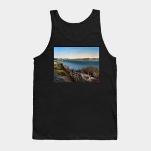 Goolwa South Australia - Oil painting by Adelaide Artist Avril Thomas Tank Top